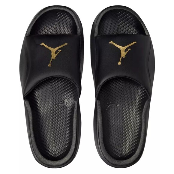Nike Air Jordan Franchise Slides Black/Metallic Gold Men Size 10 - (HF3263-007) main image 4